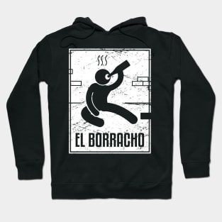 El Borracho | Loteria Mexican Tarot Card Hoodie